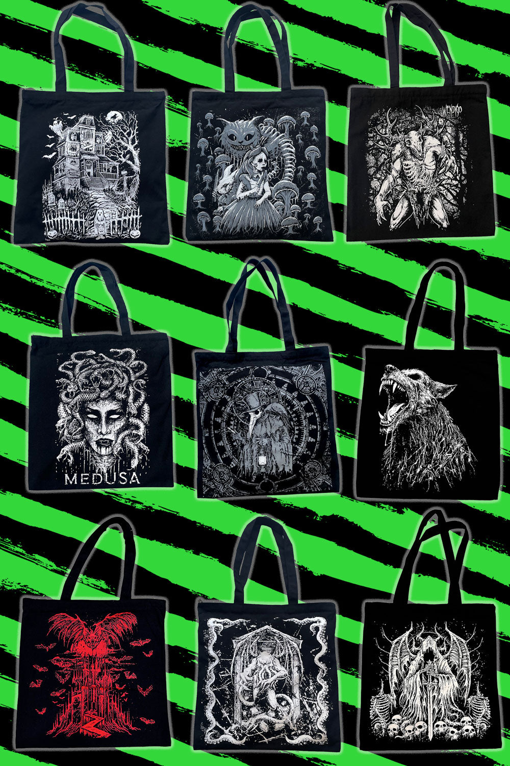 VampireFreaks Zipper Tote Bag