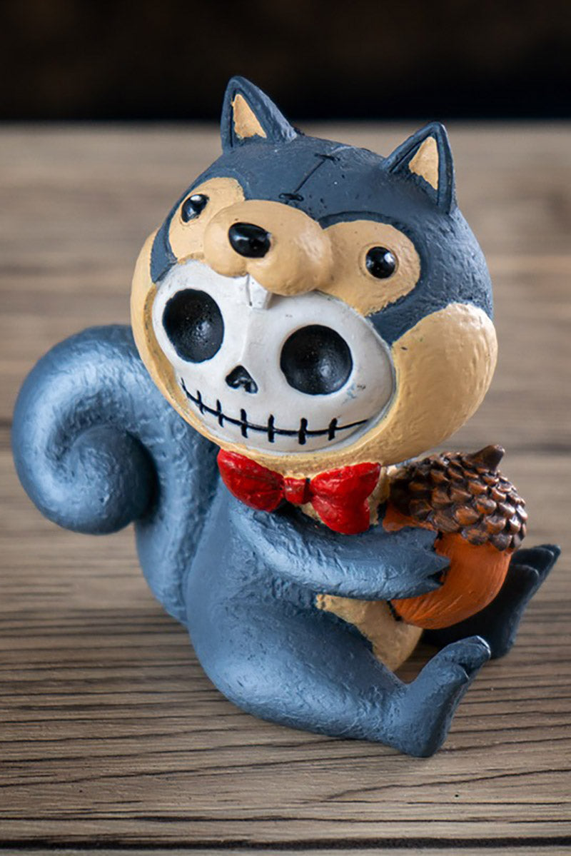 Nibbles the Spooky Squirrel Statue