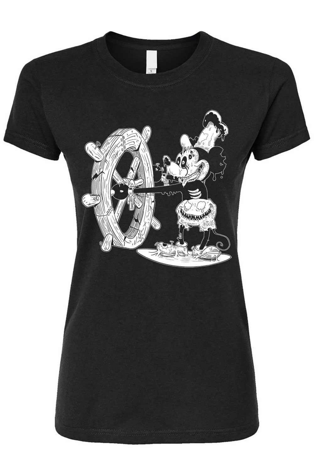 Steamboat Willie Mickey Zombie T-shirt