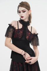 pretty plus size off shoulder blouse