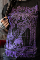 gothic crow tshirt 