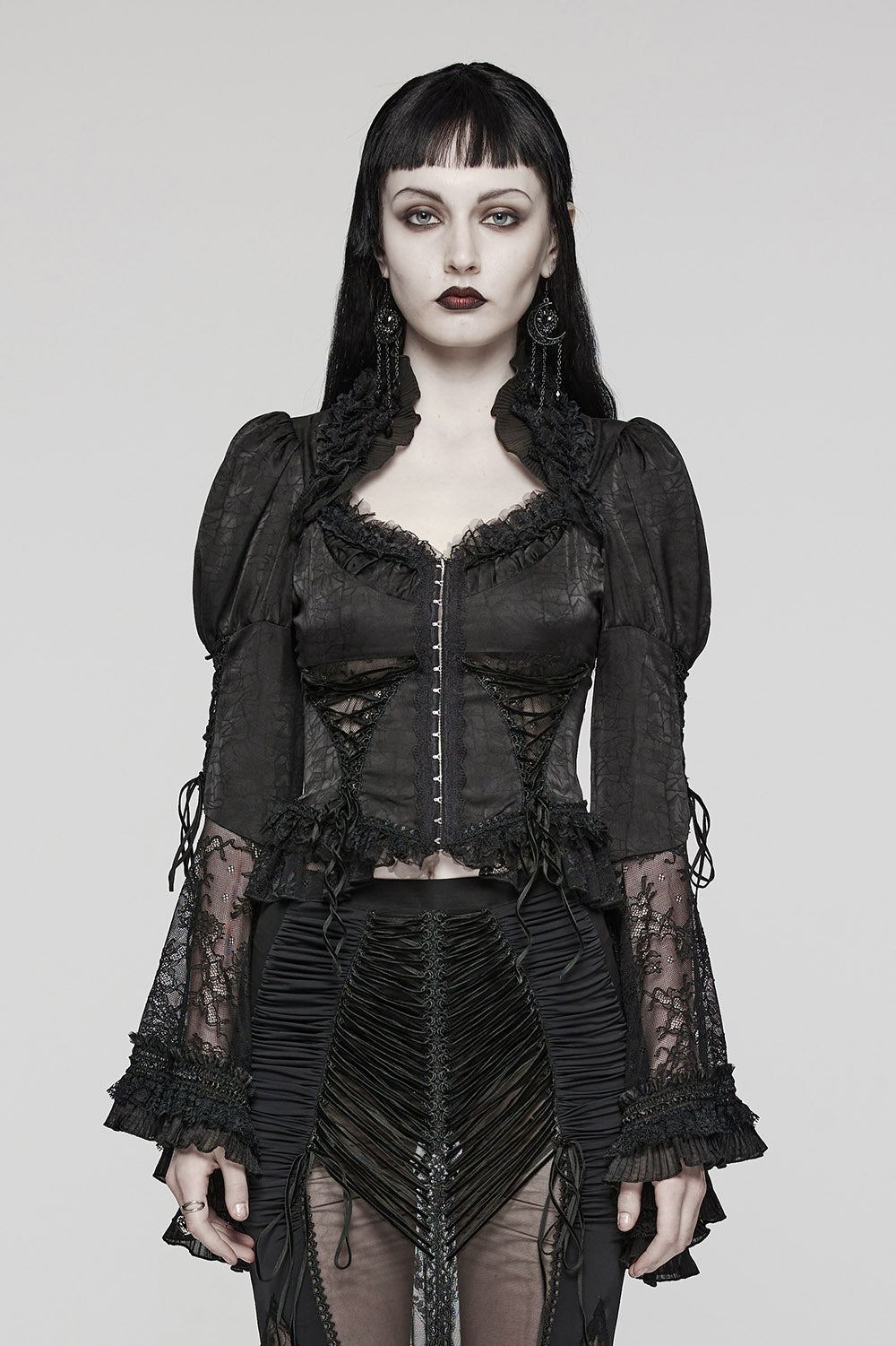 The Black Pearl Pirate Goth Top – VampireFreaks