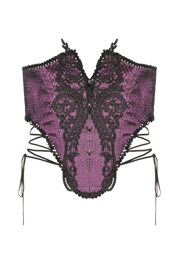 edwardian goth corset