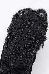 embroidered gothic gloves