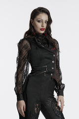 damask gothic waistcoat