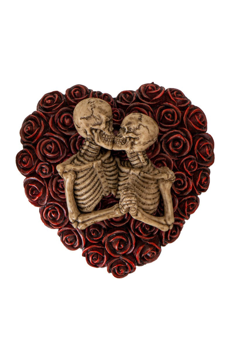 gothic skeleton jewelry box