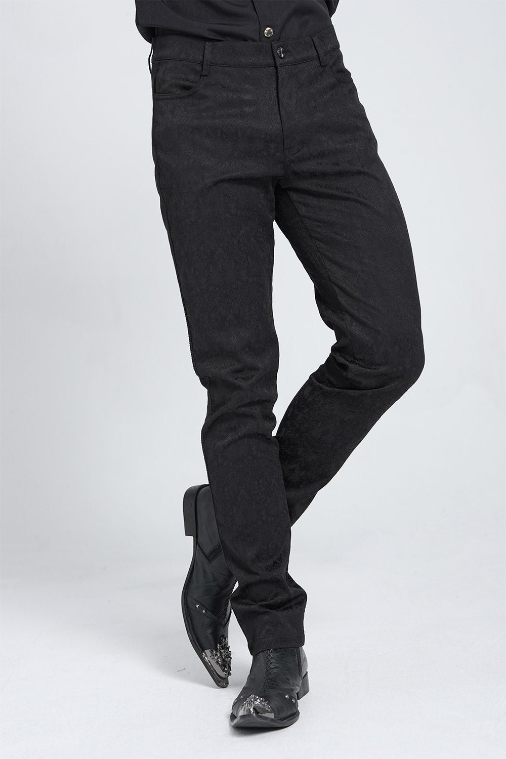 black gothic pants by devil fashion