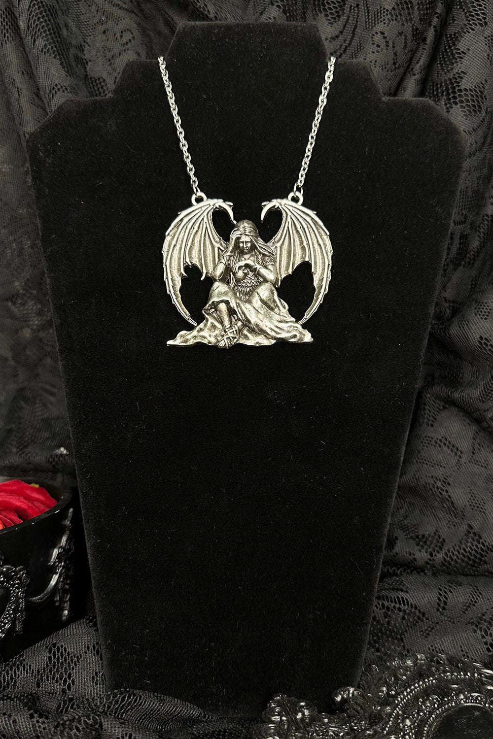 gothic lilith necklace by mother of hades and vampirefreaks