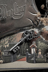 victorian gothic key necklace