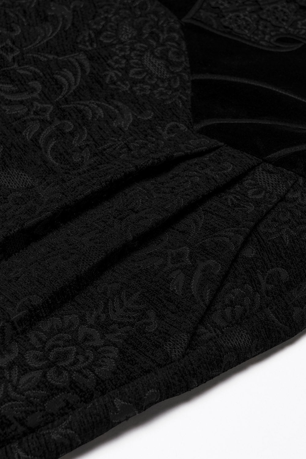 damask velvet vintage pants