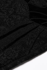 damask velvet vintage pants