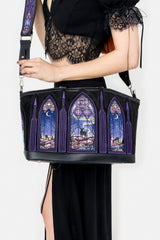 restyle medieval goth handbag