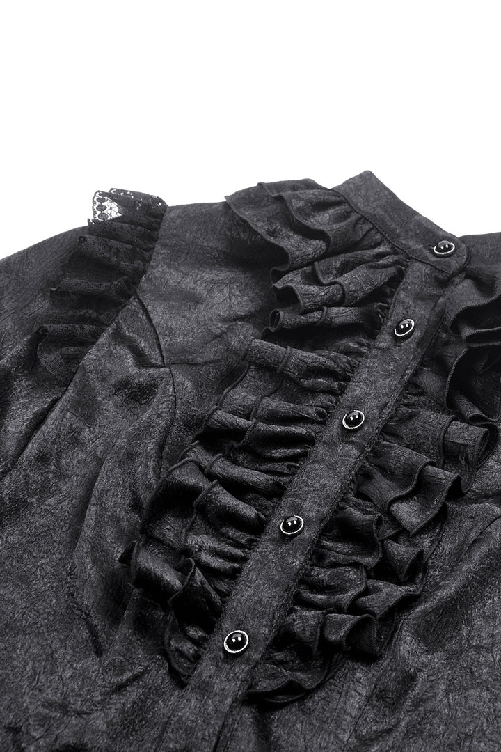 button down gothic shirt by dark in love