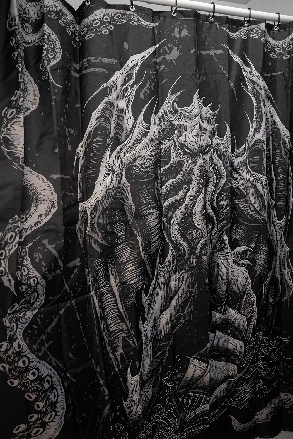 Cthulhu shower curtain