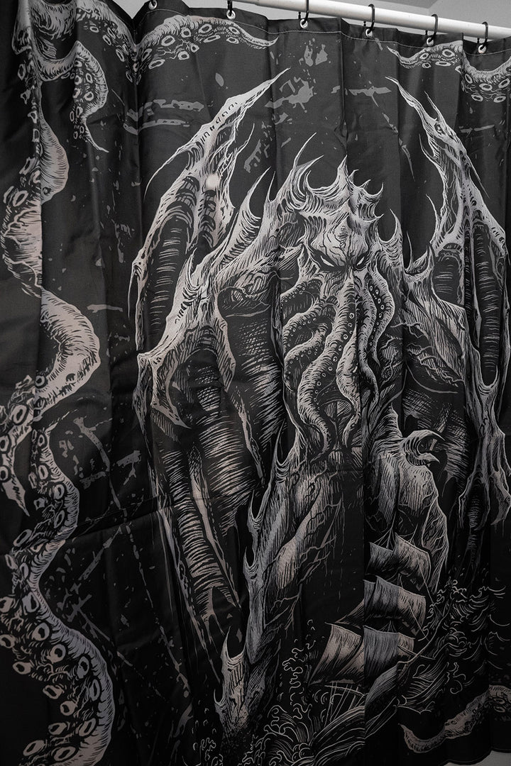 Cthulhu shower curtain
