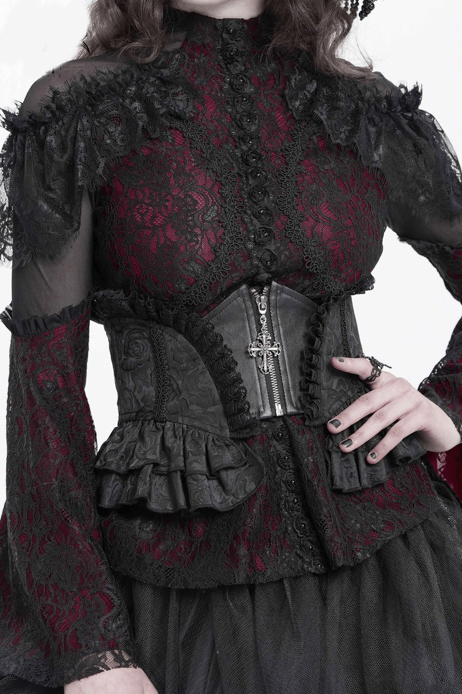 romantic goth corset