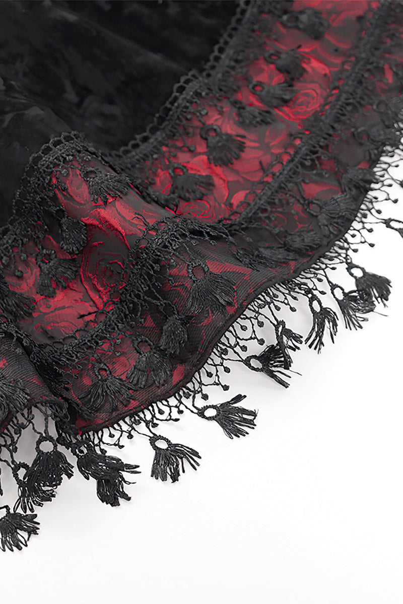 maximalist gothic skirt