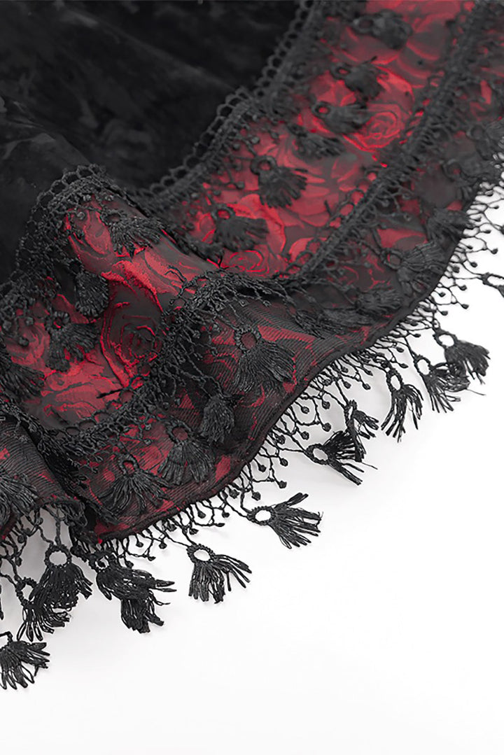 maximalist gothic skirt