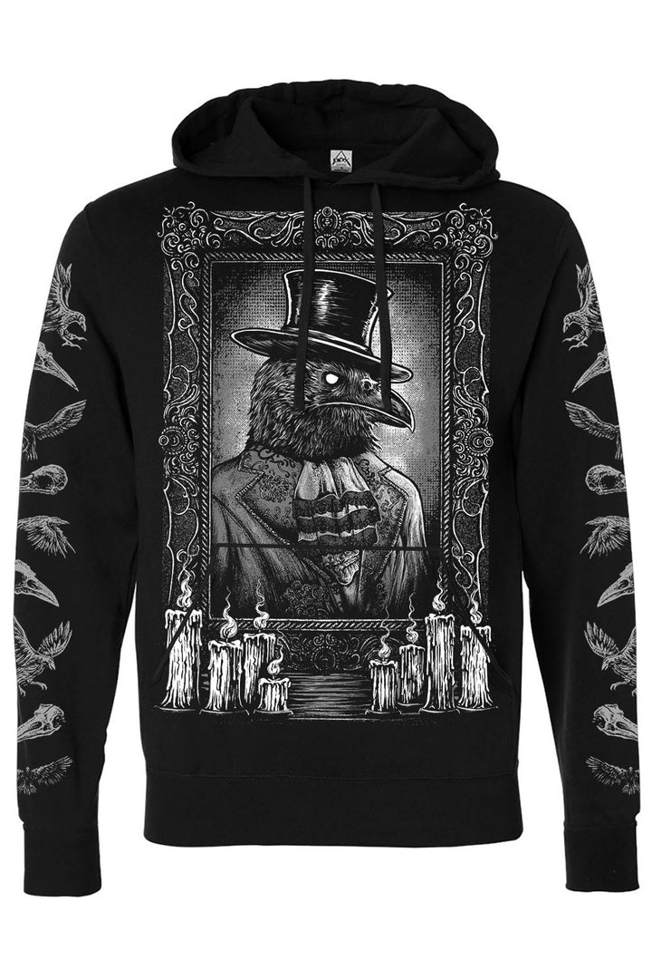vintage gothic hoodie for men