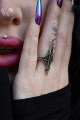 victorian goth lively ghosts ring