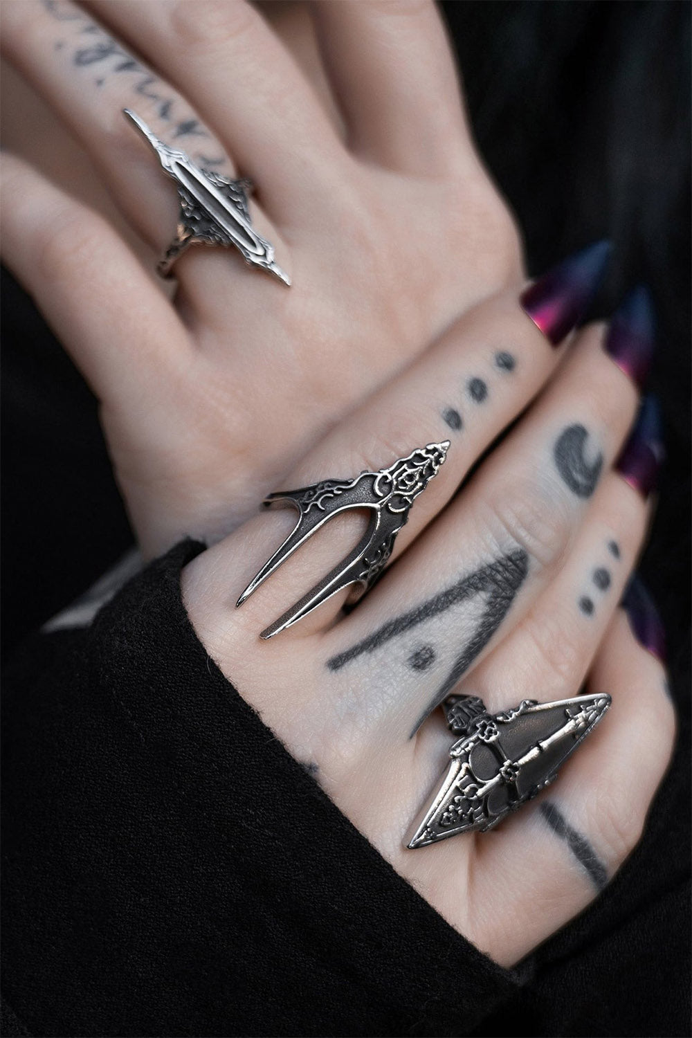 medieval goth jewelry by lively ghosts