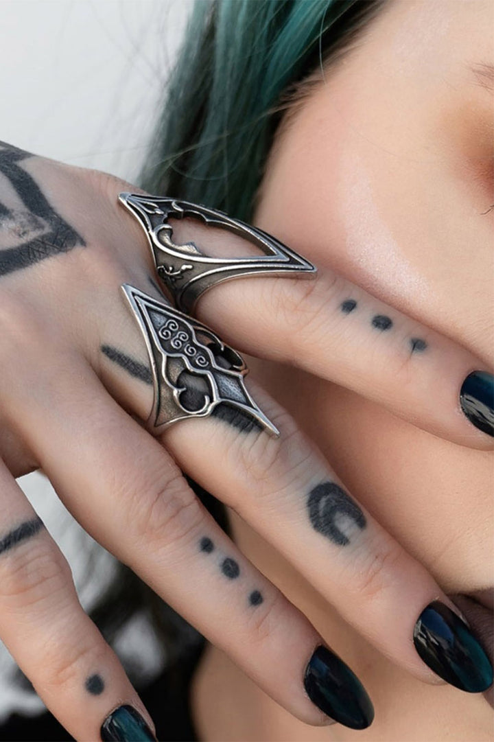 gothic witch rings