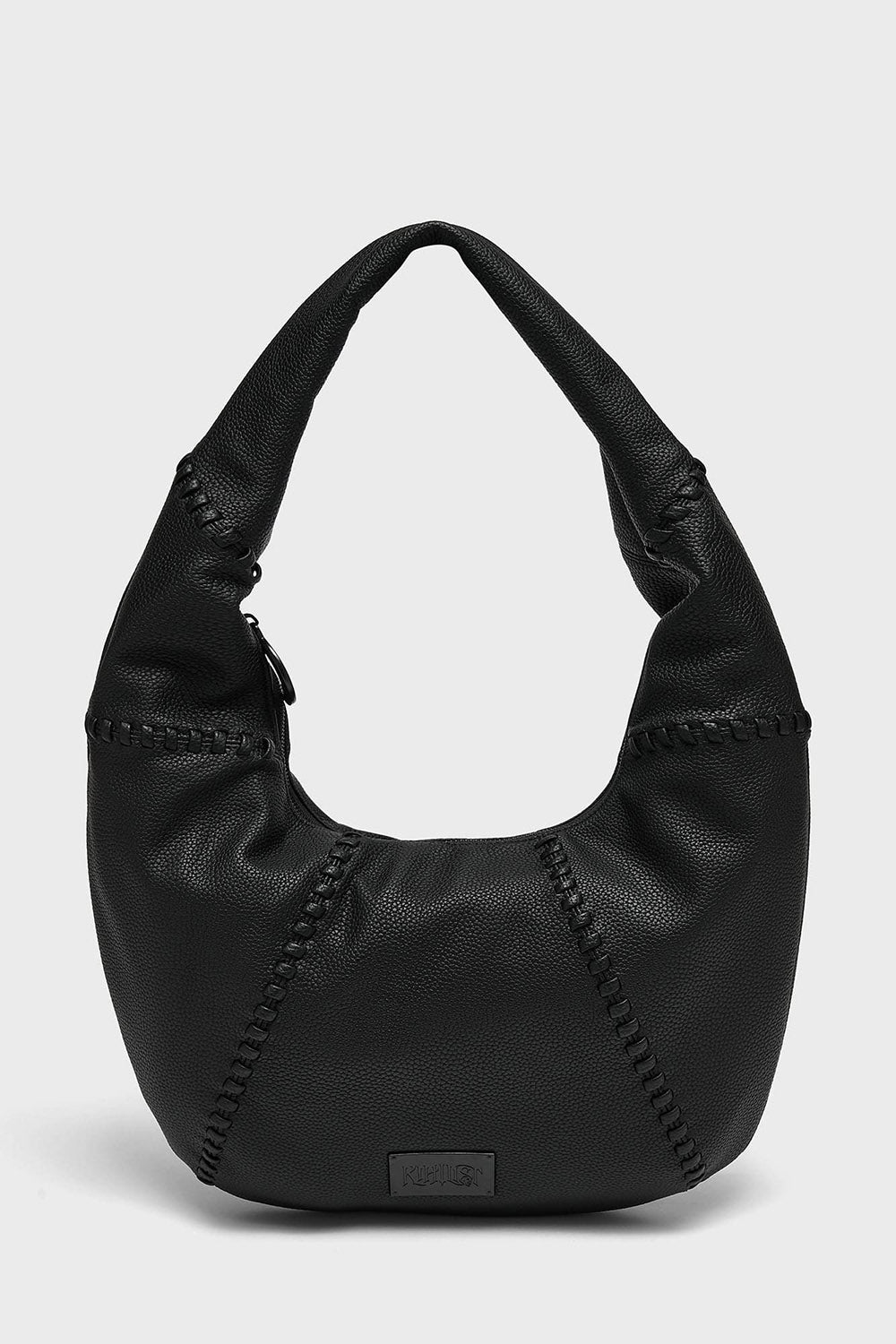stitched emo purse