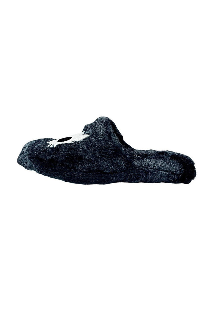 creepy cute vegan fur slippers