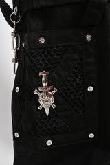 black tripp NYC netted punk pants