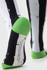 knee-high beetlejuice socks 