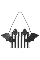 creepy cute kawaii bat purse