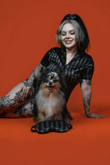 womens emo pajama shorts and top