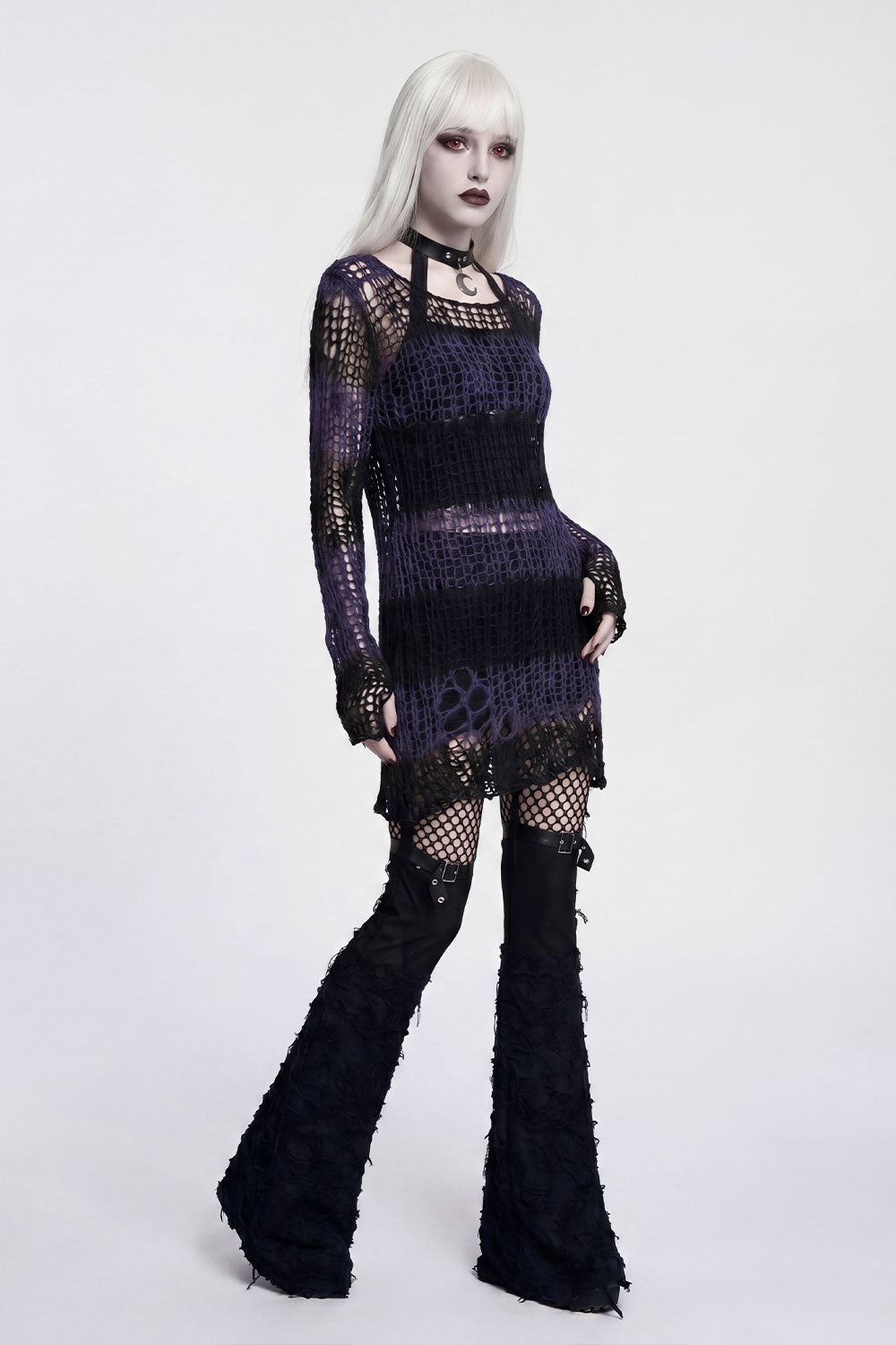 Women's Gothic Long Sleeve Pullover Sweater from punk rave