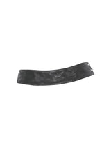 womens black utility belt bag