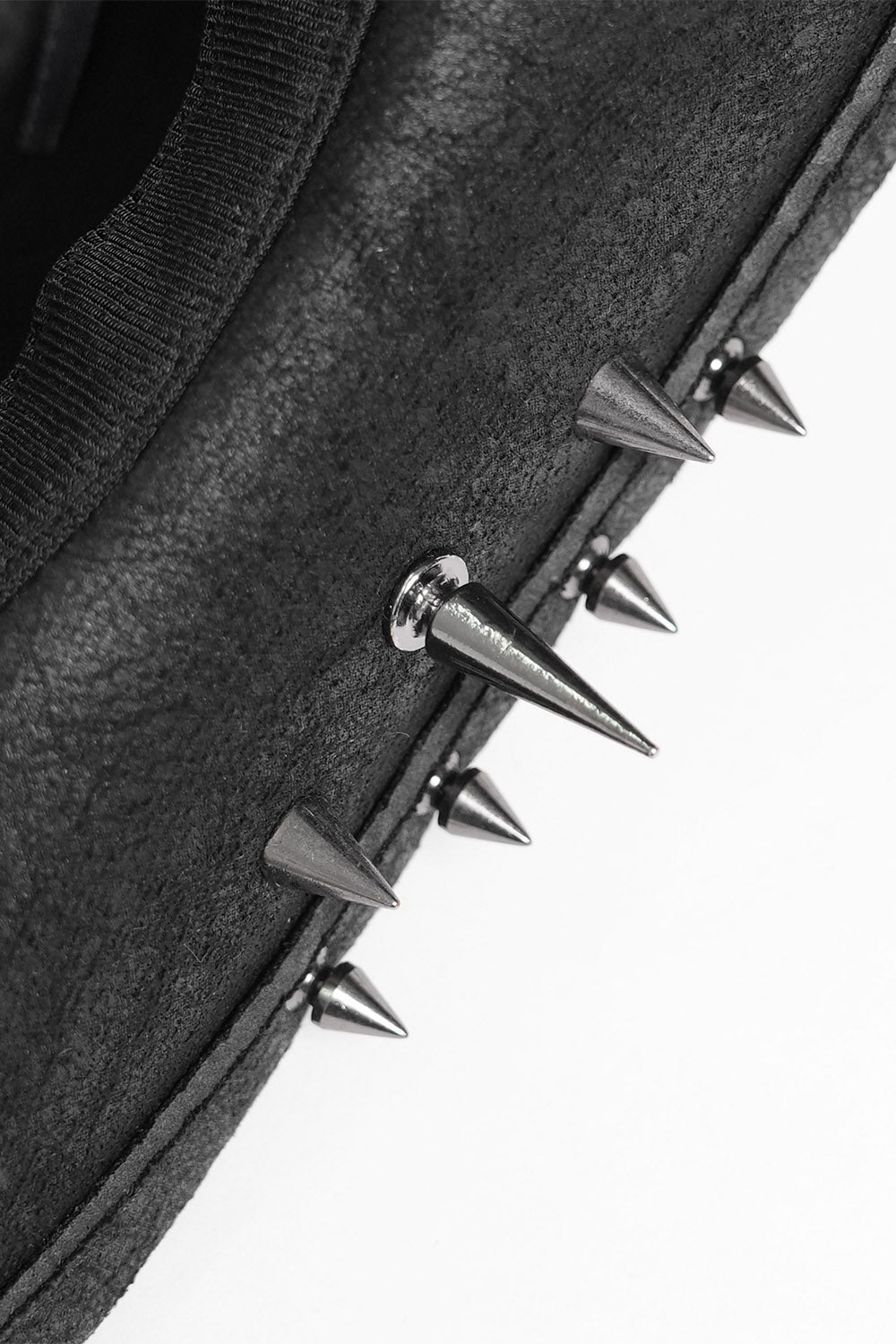 studded Western goth hat