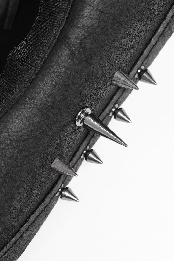 studded Western goth hat