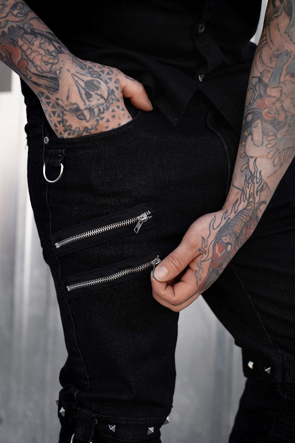 War Rig Studded Pants