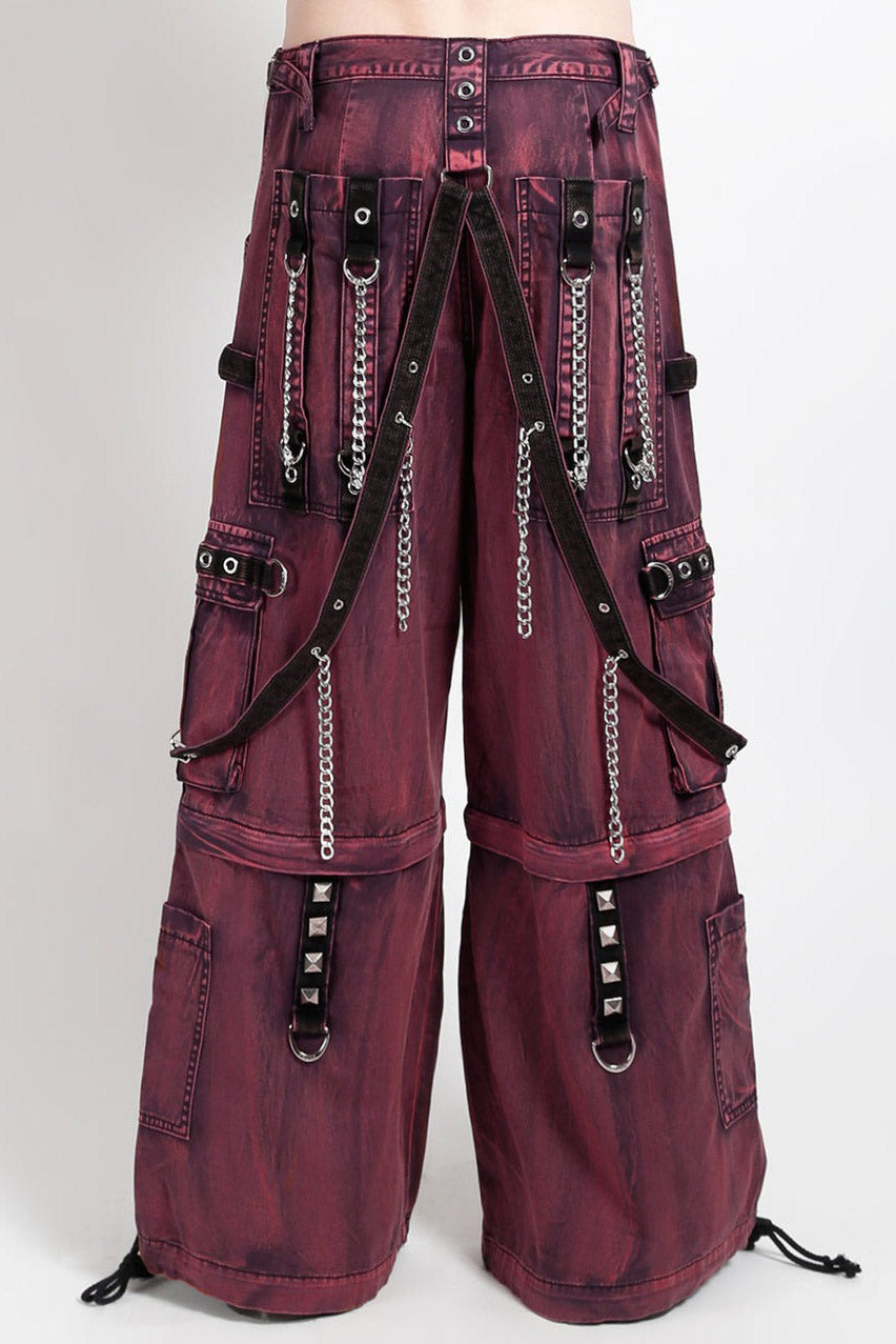 mens tripp nyc plus size baggy chain punk pants