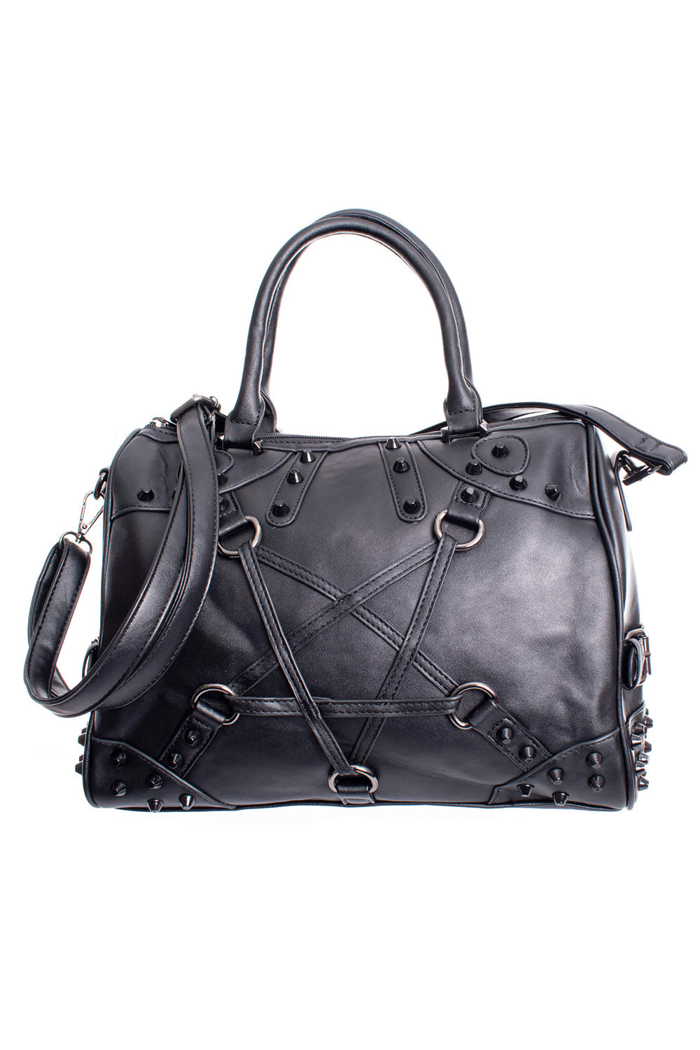 studded star handbag by poizen