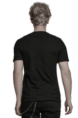 mens cybergoth shirt sleeve top by punk rave