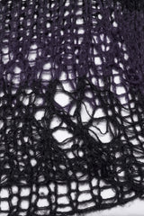 knitted fabric texture of striped sweater