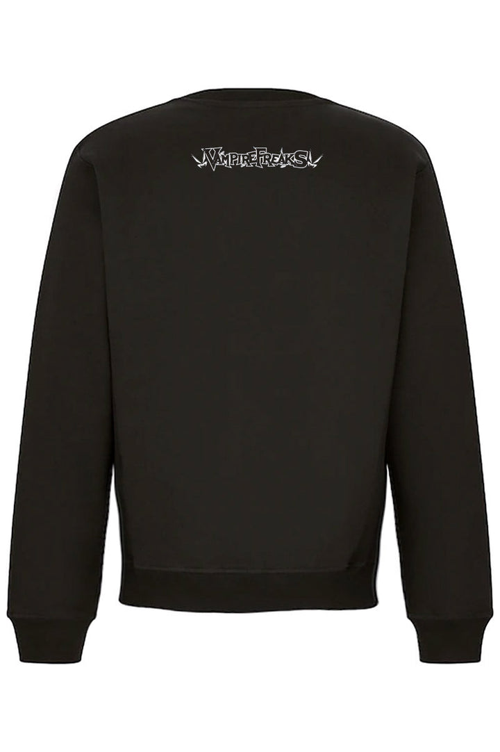 goth black rainbow sweatshirt