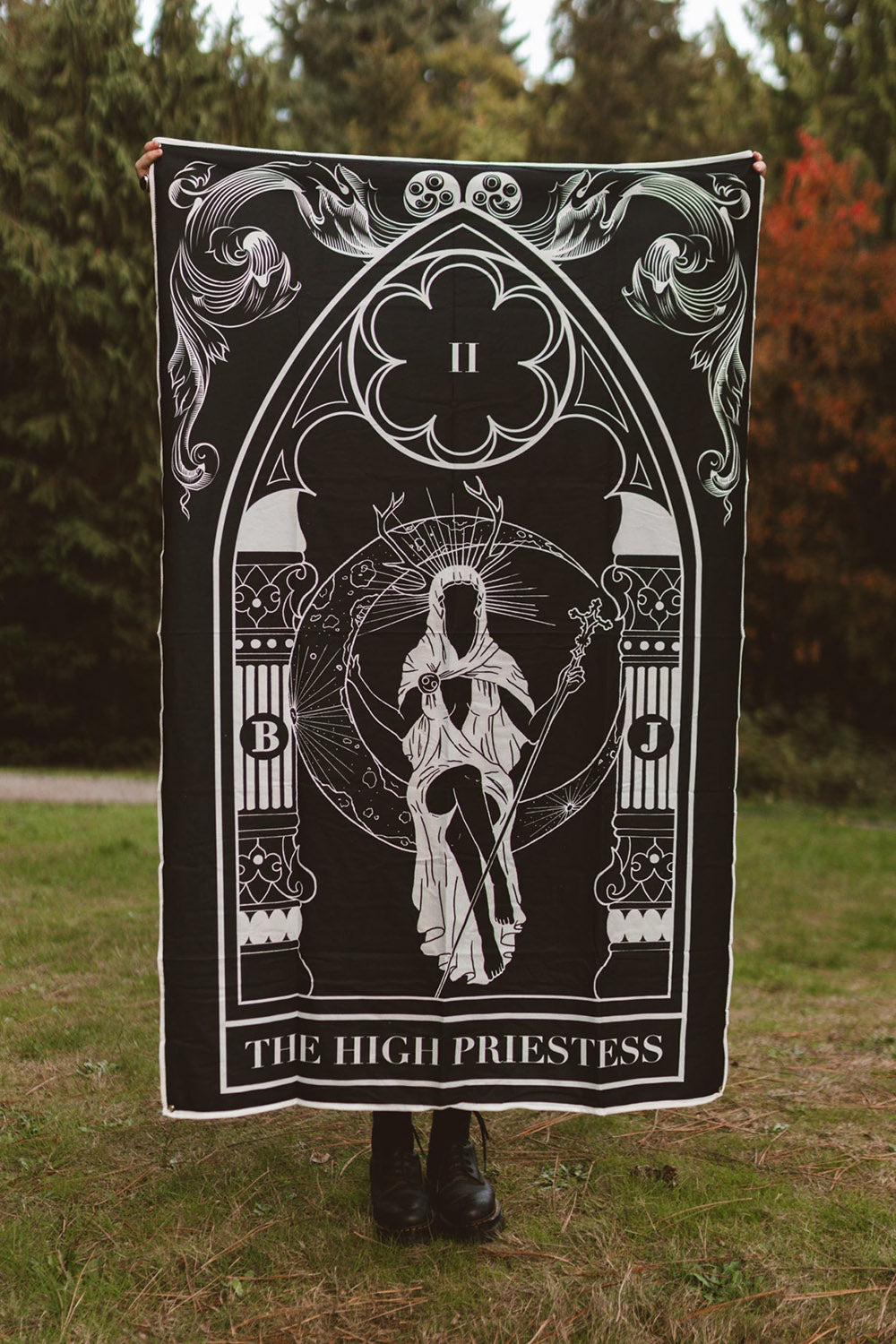 occult wall tapestry