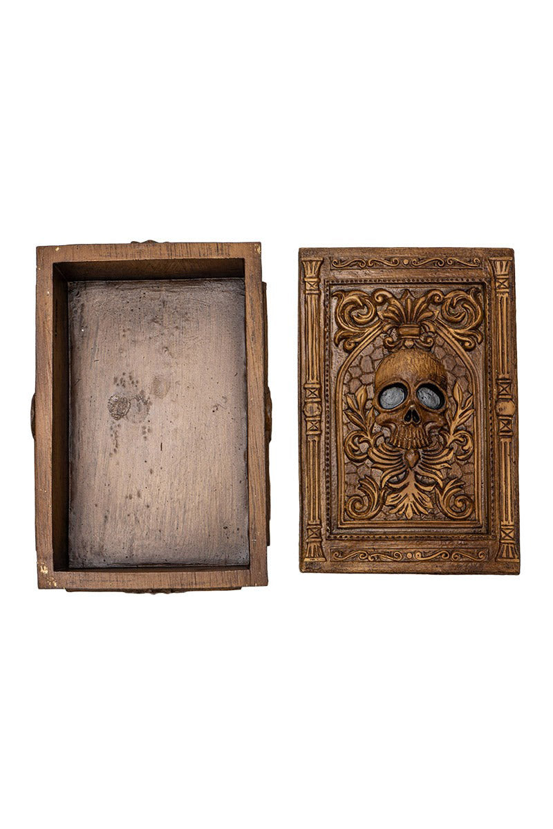 skull storage box