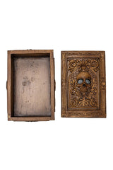 skull storage box