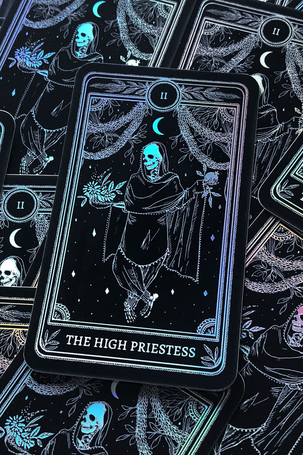 tarot card sticker set