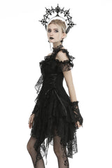 tattered could shoulder dress