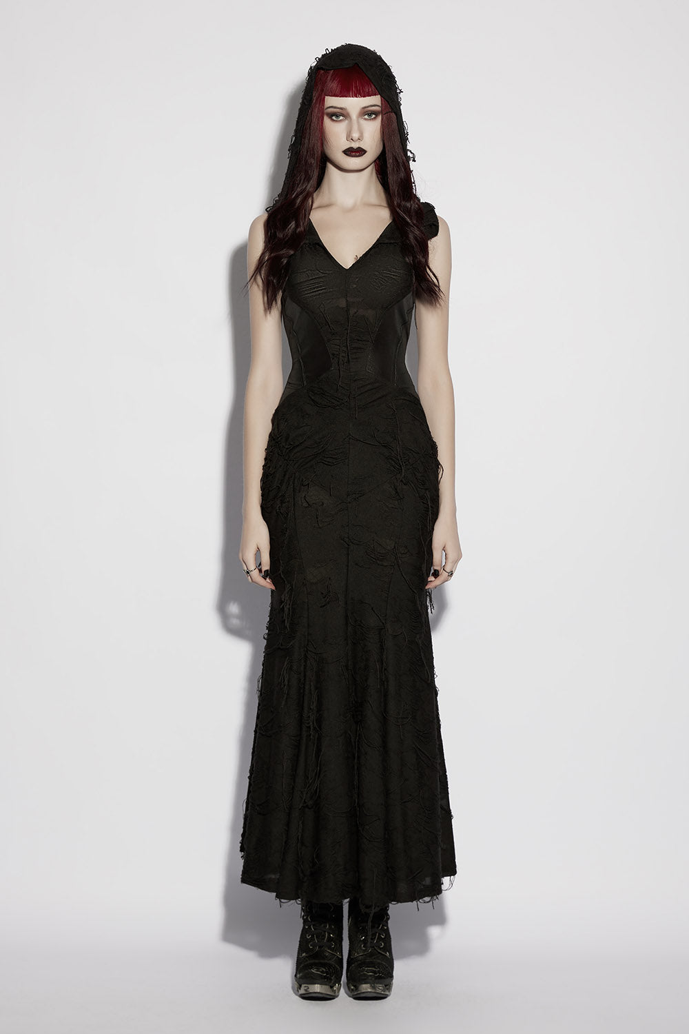 womens distressed apocalyptic dress