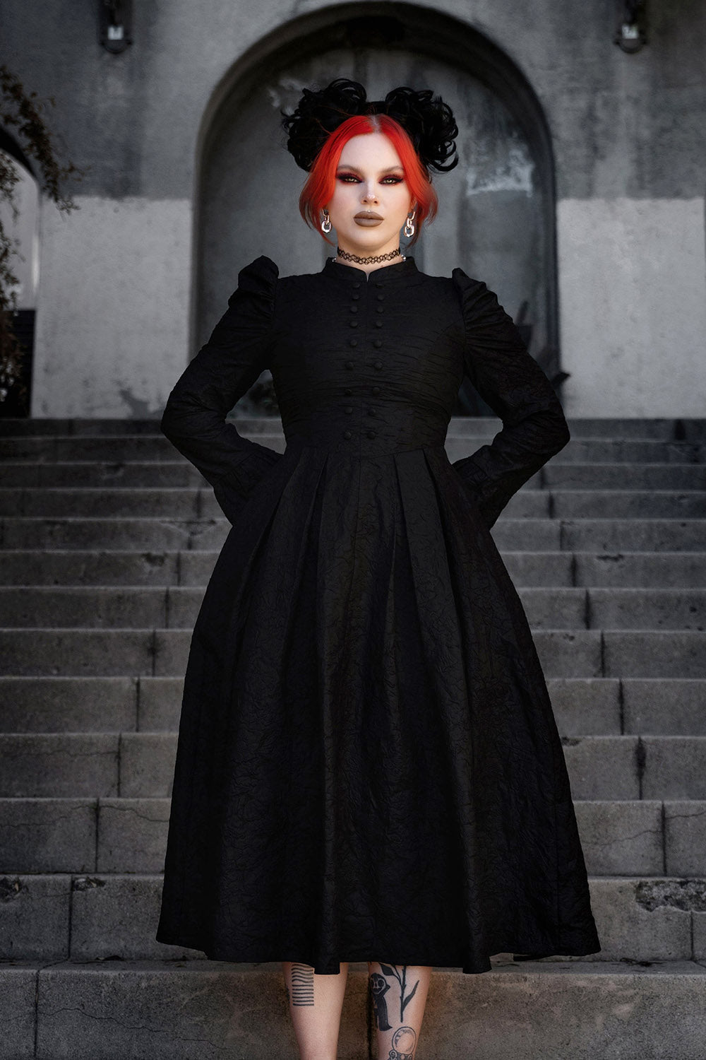 womens victorian goth dress