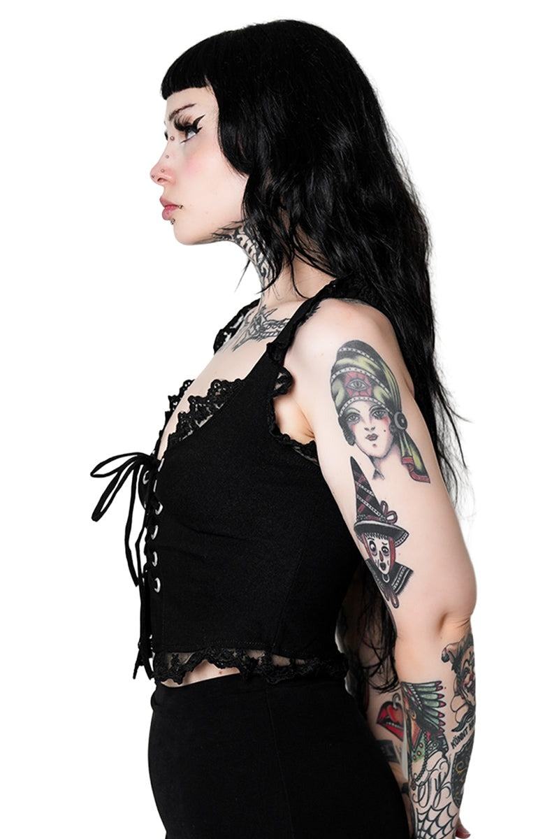goth corset top